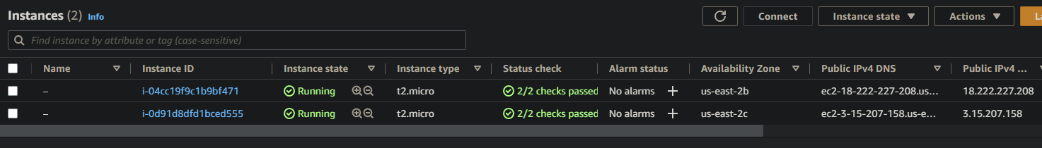 Viewing all EC2 instances