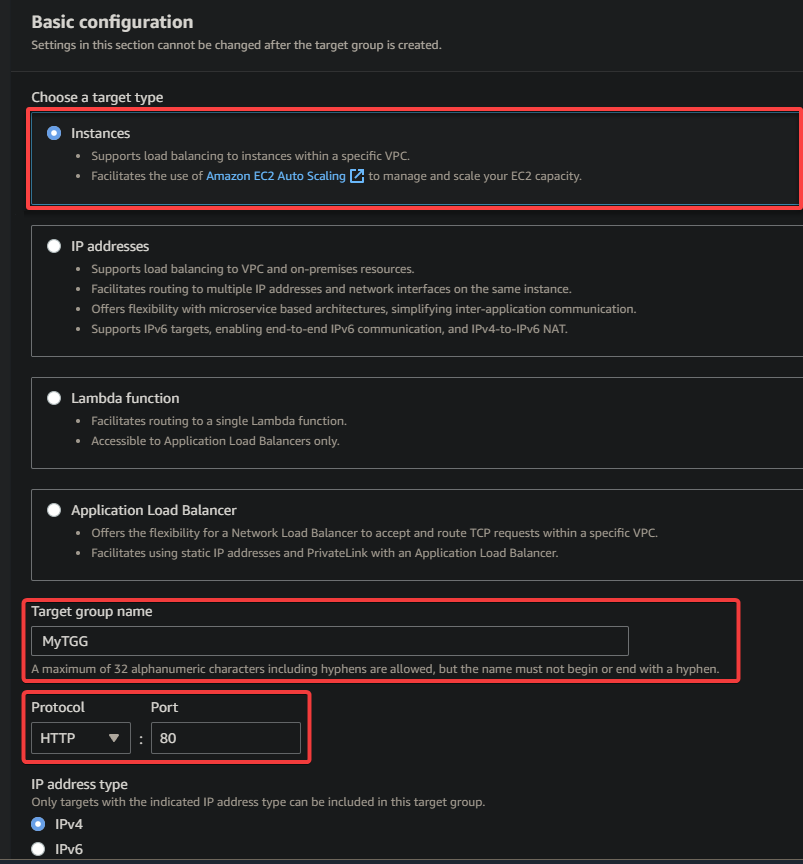 Configuring the basic configuration