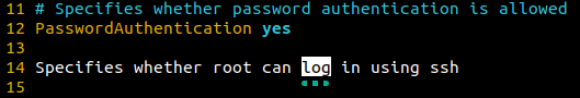 Moving back to the previous occurrence of the term “log” 