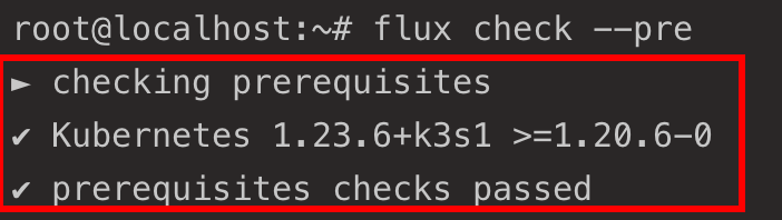 Confirming Communication Between Flux and the Kubernetes cluster