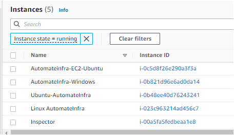 Viewing All AWS EC2 Instances