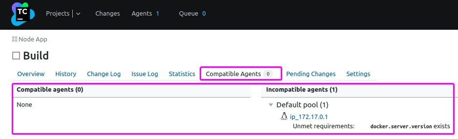 Viewing compatible agents