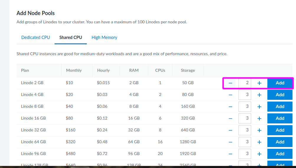 Adding Cluster Resources Configuration