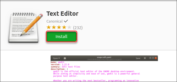 Install Gedit Linux text editor