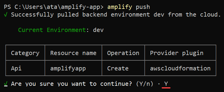 Deploying the application