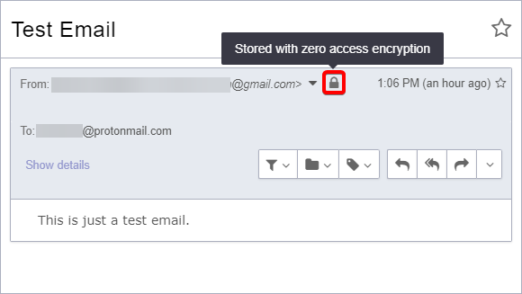 Receiving Unencrypted Email From Another Email Provider