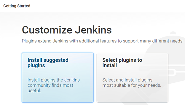 Installing plugins in Jenkins
