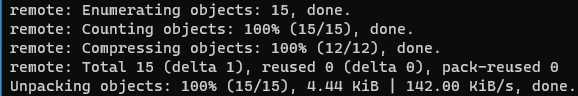 Cloning a Git repo